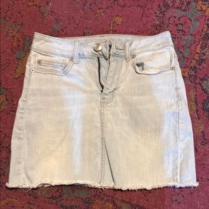Denim Mini Skirt